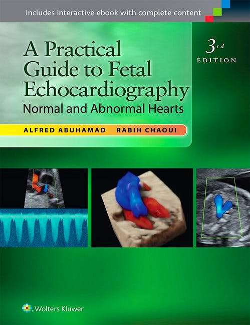 Portada del libro 9781451176056 A Practical Guide to Fetal Echocardiography. Normal and Abnormal Hearts