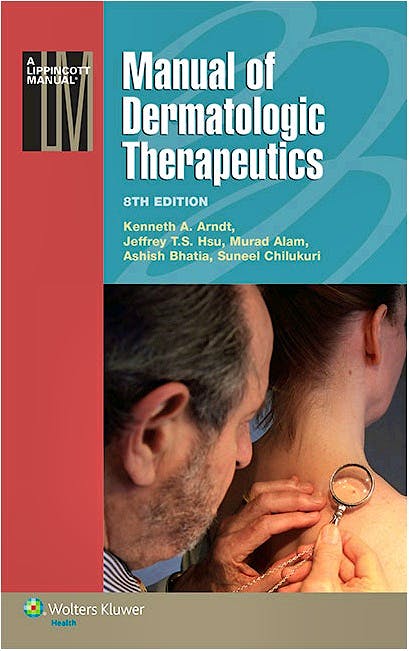 Portada del libro 9781451176346 Manual of Dermatologic Therapeutics