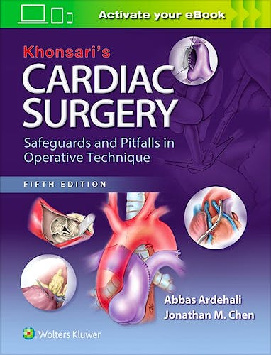 Portada del libro 9781451183689 Khonsari's Cardiac Surgery. Safeguards and Pitfalls in Operative Technique