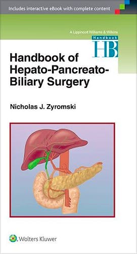 Portada del libro 9781451185010 Handbook of Hepato-Pancreato-Biliary Surgery