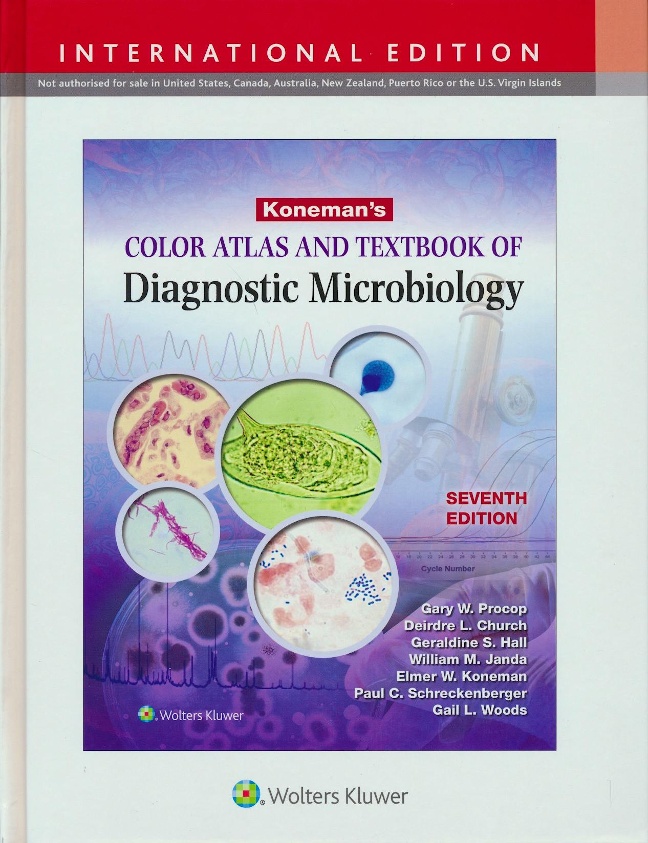 Portada del libro 9781451189353 Koneman's Color Atlas and Textbook of Diagnostic Microbiology (International Edition)