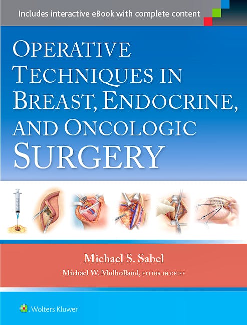Portada del libro 9781451190212 Operative Techniques in Breast, Endocrine, and Oncologic Surgery