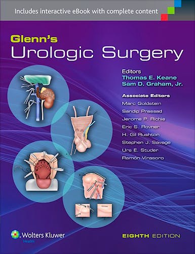 Portada del libro 9781451191462 Glenn's Urologic Surgery