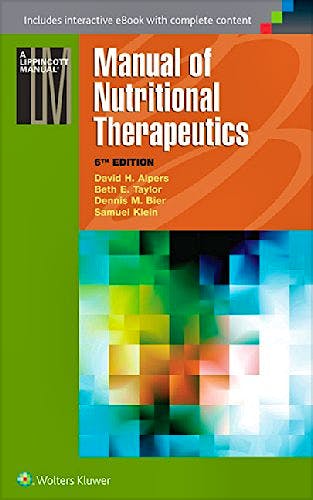 Portada del libro 9781451191875 Manual of Nutritional Therapeutics
