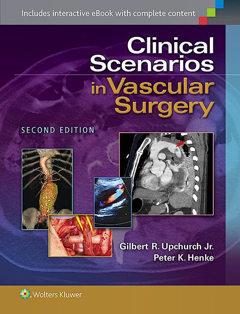 Portada del libro 9781451192131 Clinical Scenarios in Vascular Surgery