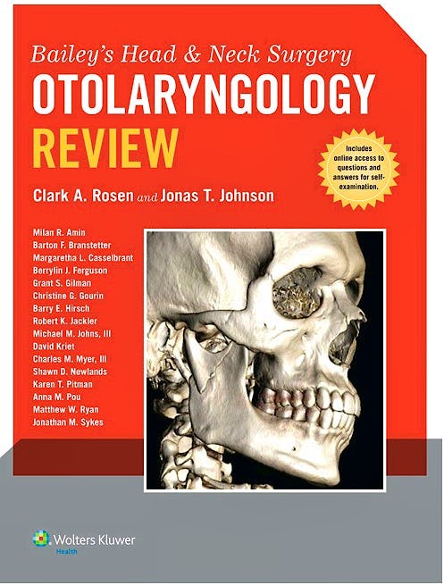 Portada del libro 9781451192537 Bailey's Head and Neck Surgery. Otolaryngology Review