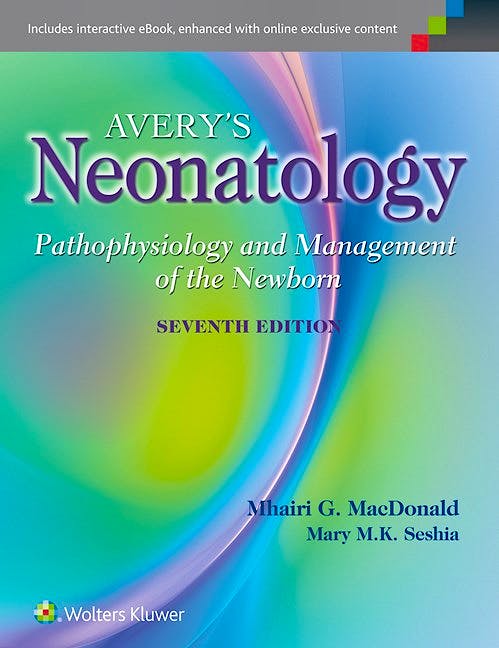 Portada del libro 9781451192681 Avery's Neonatology. Pathophysiology and Management of the Newborn