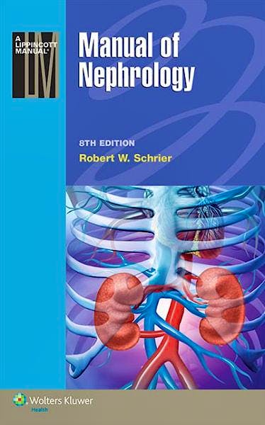 Portada del libro 9781451192957 Manual of Nephrology