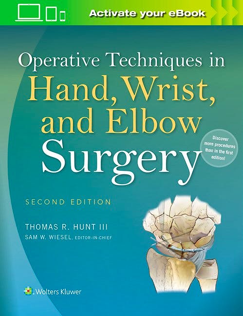 Portada del libro 9781451193053 Operative Techniques in Hand, Wrist, and Elbow Surgery