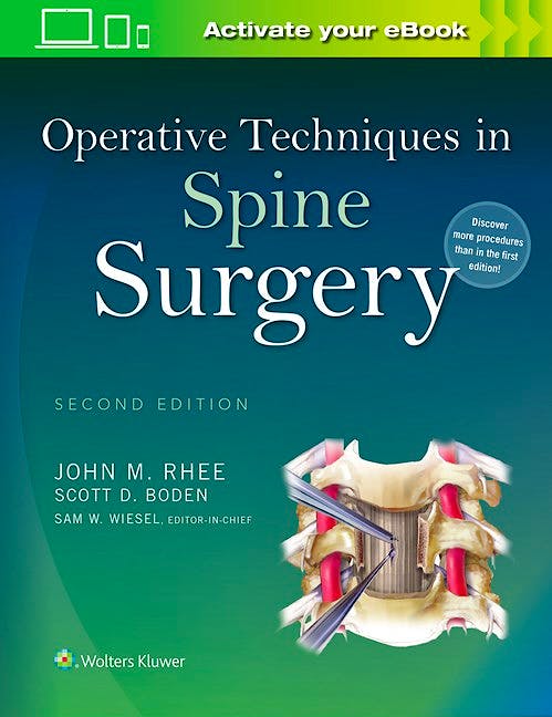Portada del libro 9781451193152 Operative Techniques in Spine Surgery
