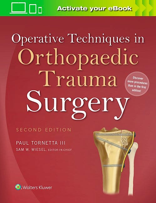 Portada del libro 9781451193299 Operative Techniques in Orthopaedic Trauma Surgery