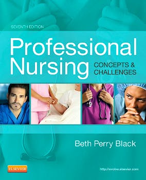 Portada del libro 9781455702701 Professional Nursing. Concepts and Challenges