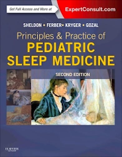 Portada del libro 9781455703180 Principles and Practice of Pediatric Sleep Medicine (Online and Print)