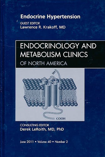 Portada del libro 9781455704415 Endocrine Hypertension (An Issue of Endocrinology Clinics) POD