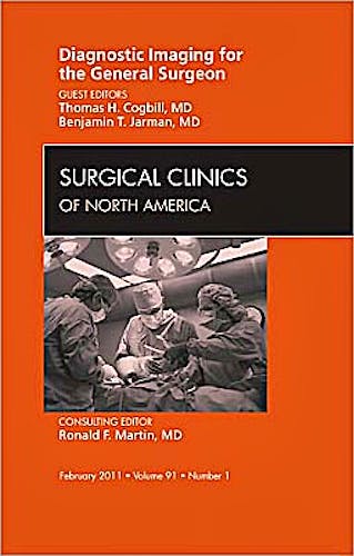 Portada del libro 9781455705092 Diagnostic Imaging for the General Surgeon, an Issue of Surgical Clinics, Volume 91-1