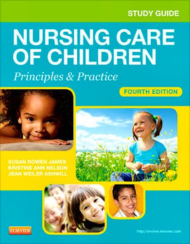Portada del libro 9781455707065 Study Guide for Nursing Care of Children. Principles and Practice