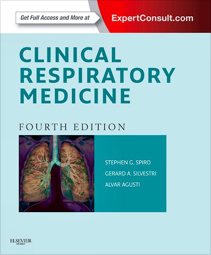 Portada del libro 9781455707928 Clinical Respiratory Medicine (Online and Print)