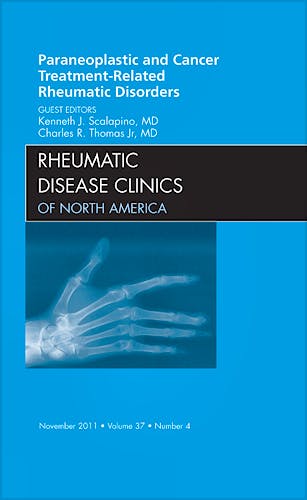 Portada del libro 9781455711895 Paraneoplastic and Cancer Treatment-Related Rheumatic Disorders, an Issue of Rheumatic Disease Clinics, Vol. 37-4