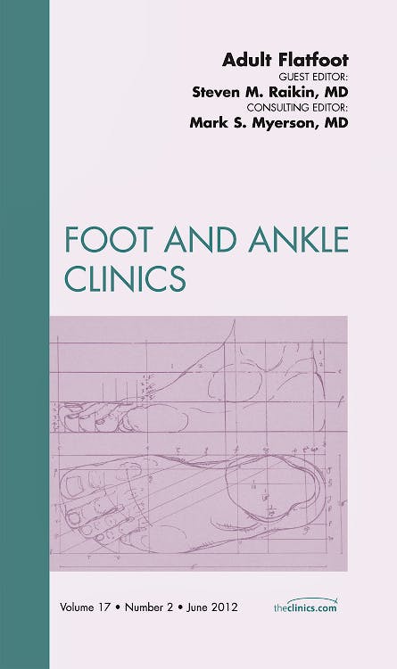 Portada del libro 9781455738625 Adult Flatfoot (An Issue of Foot and Ankle Clinics)