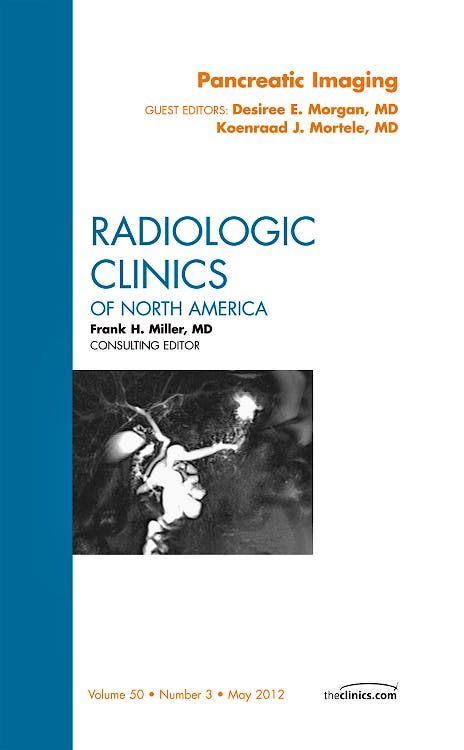 Portada del libro 9781455739295 Pancreatic Imaging (An Issue of Radiologic Clinics of North America)