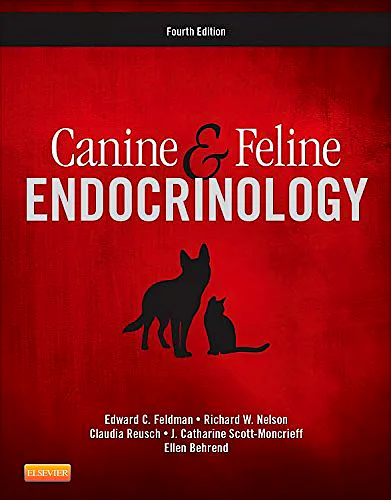 Portada del libro 9781455744565 Canine and Feline Endocrinology