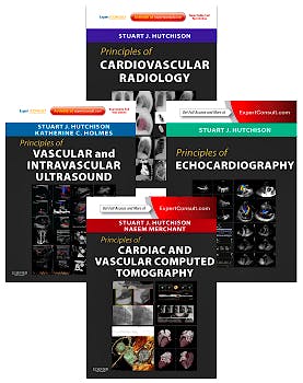 Portada del libro 9781455746071 Principles of Cardiovascular Imaging, 4 Vols. Package