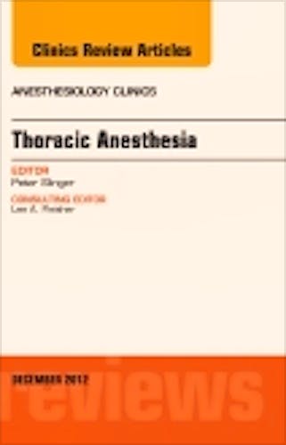 Portada del libro 9781455750610 Thoracic Anesthesia, an Issue of Anesthesiology Clinics, Vol. 30-4