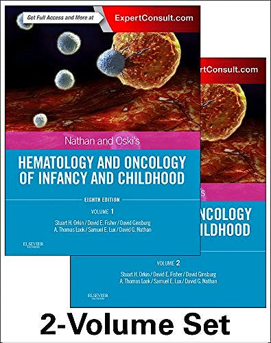 Portada del libro 9781455754144 Nathan and Oski's Hematology and Oncology of Infancy and Childhood, 2 Vols. (Online and Print)