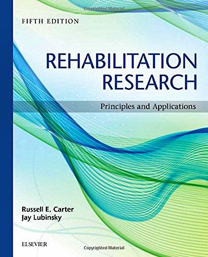 Portada del libro 9781455759798 Rehabilitation Research: Principles and Applications
