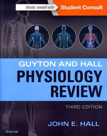 Portada del libro 9781455770076 Guyton and Hall Physiology Review + Online Access