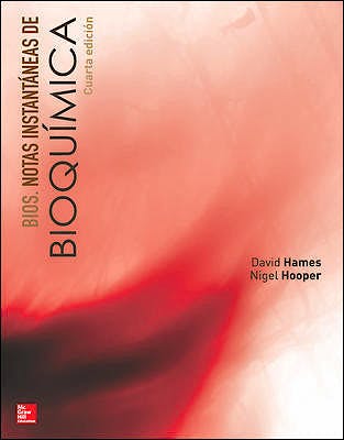 Portada del libro 9781456223786 Bios. Notas Instantáneas de Bioquímica