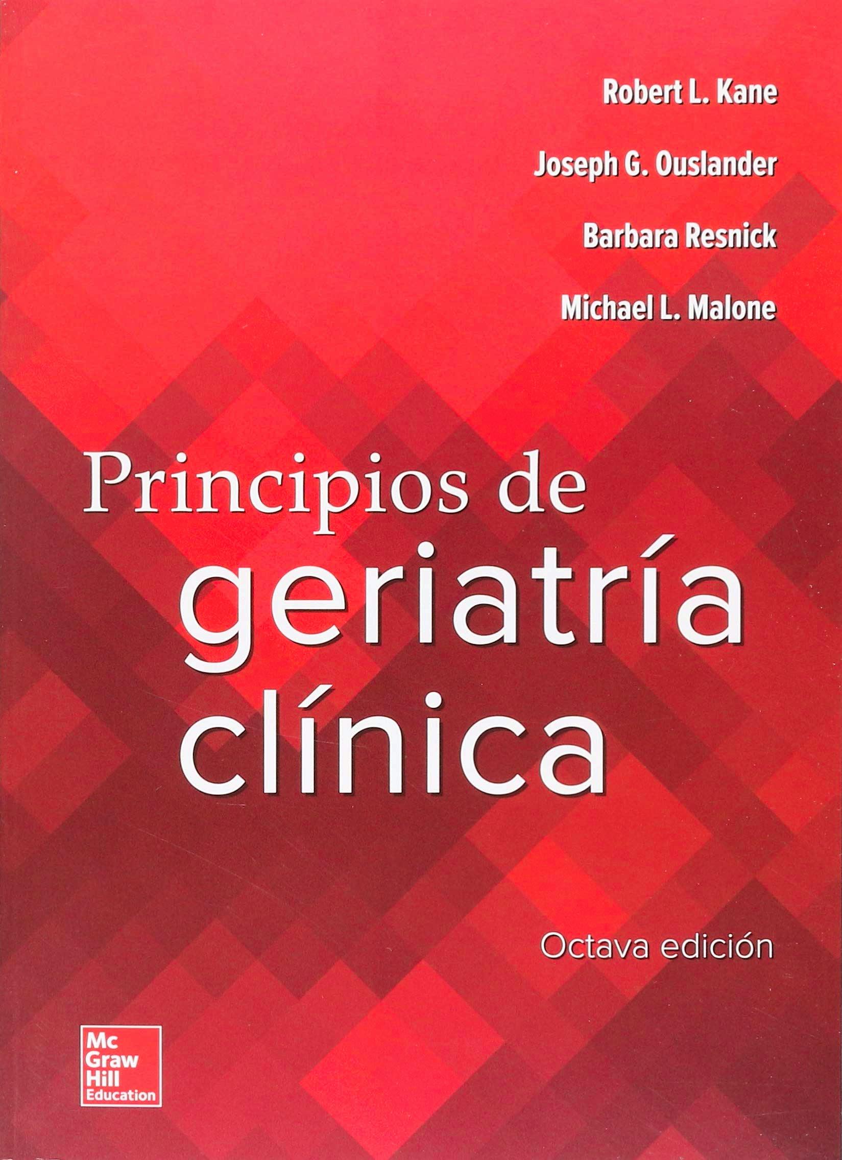 Portada del libro 9781456261269 Principios de Geriatría Clínica