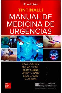 Portada del libro 9781456263133 Tintinalli Manual de Medicina de Urgencias