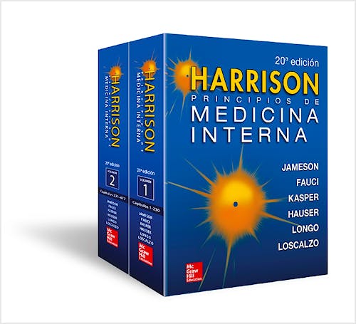 Portada del libro 9781456264864 HARRISON Principios de Medicina Interna, 2 Vols.