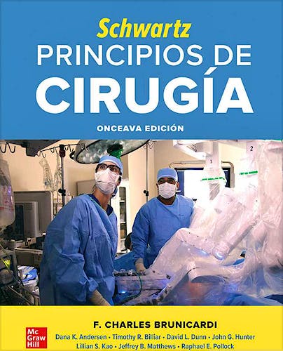Portada del libro 9781456275792 SCHWARTZ Principios de Cirugía, 2 Vols.