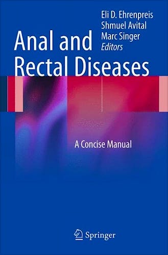 Portada del libro 9781461411017 Anal and Rectal Diseases. A Concise Manual