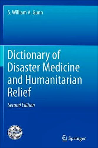 Portada del libro 9781461444442 Dictionary of Disaster Medicine and Humanitarian Relief