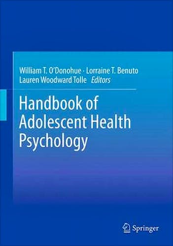 Portada del libro 9781461466321 Handbook of Adolescent Health Psychology