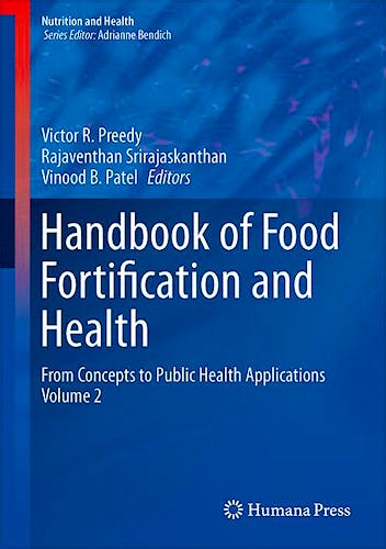 Portada del libro 9781461471097 Handbook of Food Fortification and Health. from Concepts to Public Health Applications, Volume 2