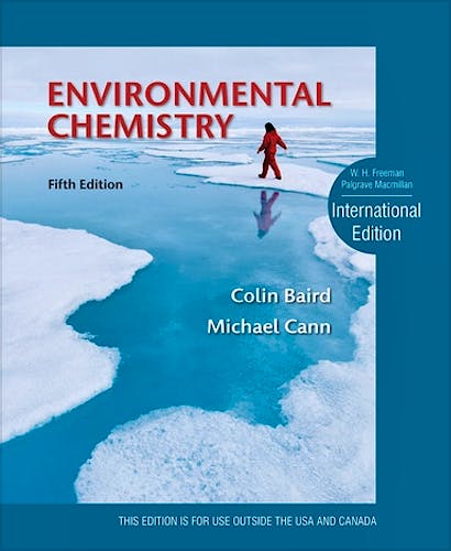 Portada del libro 9781464113499 Environmental Chemistry (International Edition)