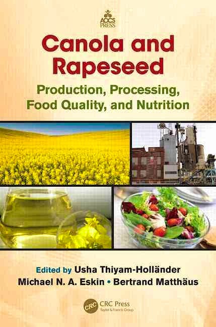 Portada del libro 9781466513860 Canola and Rapeseed. Production, Processing, Food Quality, and Nutrition