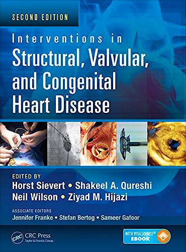 Portada del libro 9781482215632 Interventions in Structural, Valvular and Congenital Heart Disease