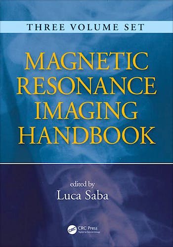 Portada del libro 9781482216288 Magnetic Resonance Imaging Handbook, 3 Vols.