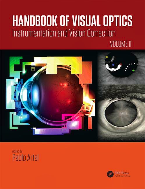 Portada del libro 9781482237924 Handbook of Visual Optics, Vol. 2: Instrumentation and Vision Correction