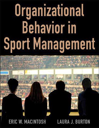 Portada del libro 9781492552383 Organizational Behavior in Sport Management