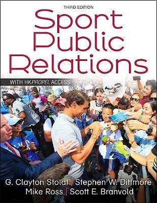 Portada del libro 9781492589389 Sport Public Relations