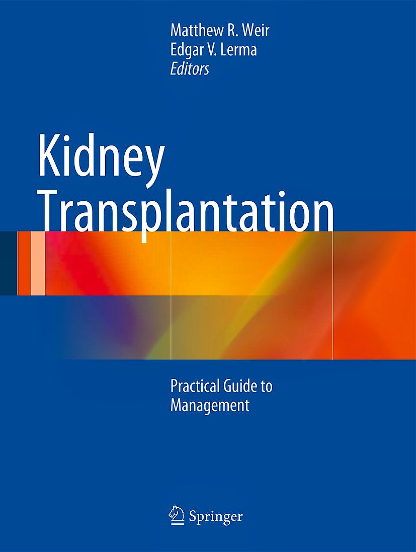 Portada del libro 9781493903412 Kidney Transplantation. Practical Guide to Management