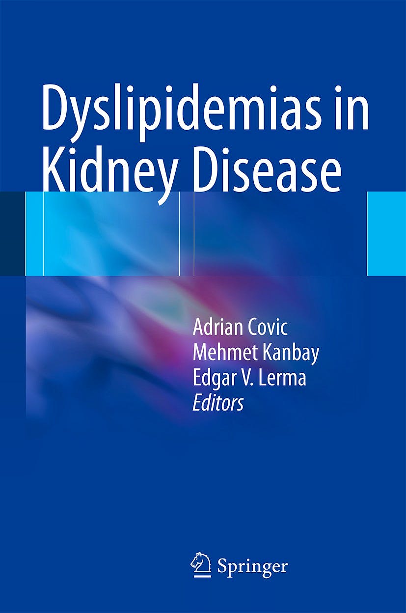 Portada del libro 9781493905140 Dyslipidemias in Kidney Disease
