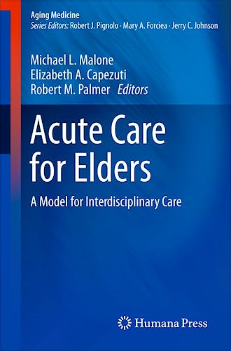 Portada del libro 9781493910243 Acute Care for Elders. a Model for Interdisciplinary Care (Aging Medicine)