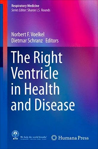 Portada del libro 9781493910649 The Right Ventricle in Health and Disease (Respiratory Medicine)